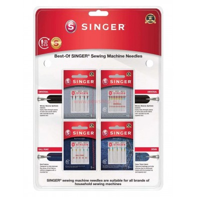 Blister Agujas Maquina coser Singer 25 agujas