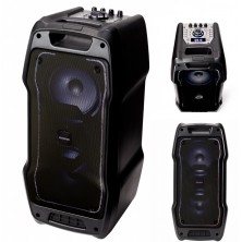 ALTAVOZ PORTATIL 400W KBTUS-400 2 MICROS LUCES