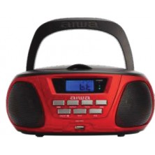 RADIO CD BBTU-300RD ROJO BLUETOOTH