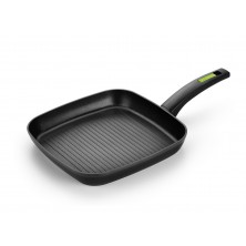 GRILL CON RAYAS GRENN 28 Cm