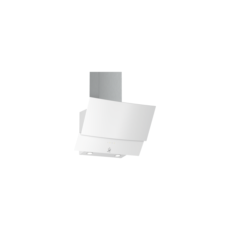 Campana extractora inclinada de cristal blanco 60 cm Balay 3BC565GB -  Comprar